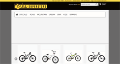 Desktop Screenshot of bikesuperstore.com.au